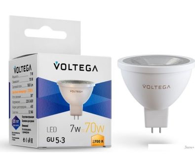   Voltega Simple MR16 7W 2700K 38 GU5.3