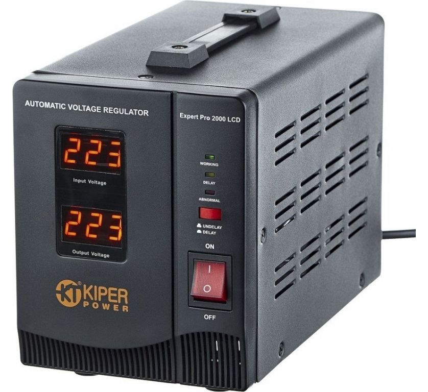Стабилизатор напряжения Kiper Power Expert Pro 2000 LCD