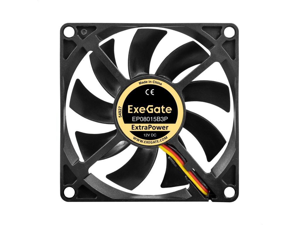 Вентилятор для корпуса ExeGate ExtraPower EP08015B3P EX295238RUS