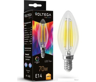   Voltega Crystal Candle 7W 3000K E14