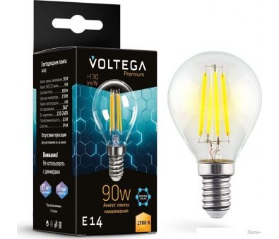   Voltega Crystal Graphene Globe 9W 2700K E14
