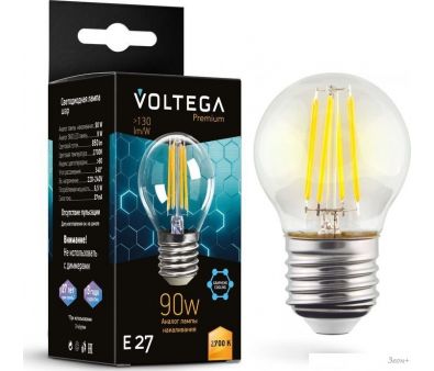   Voltega Crystal Graphene Globe 9W 2700K E27