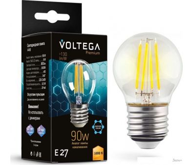   Voltega Crystal Graphene Globe 9W 3000K E27