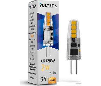   Voltega Simple Capsule 2W 3000K G4