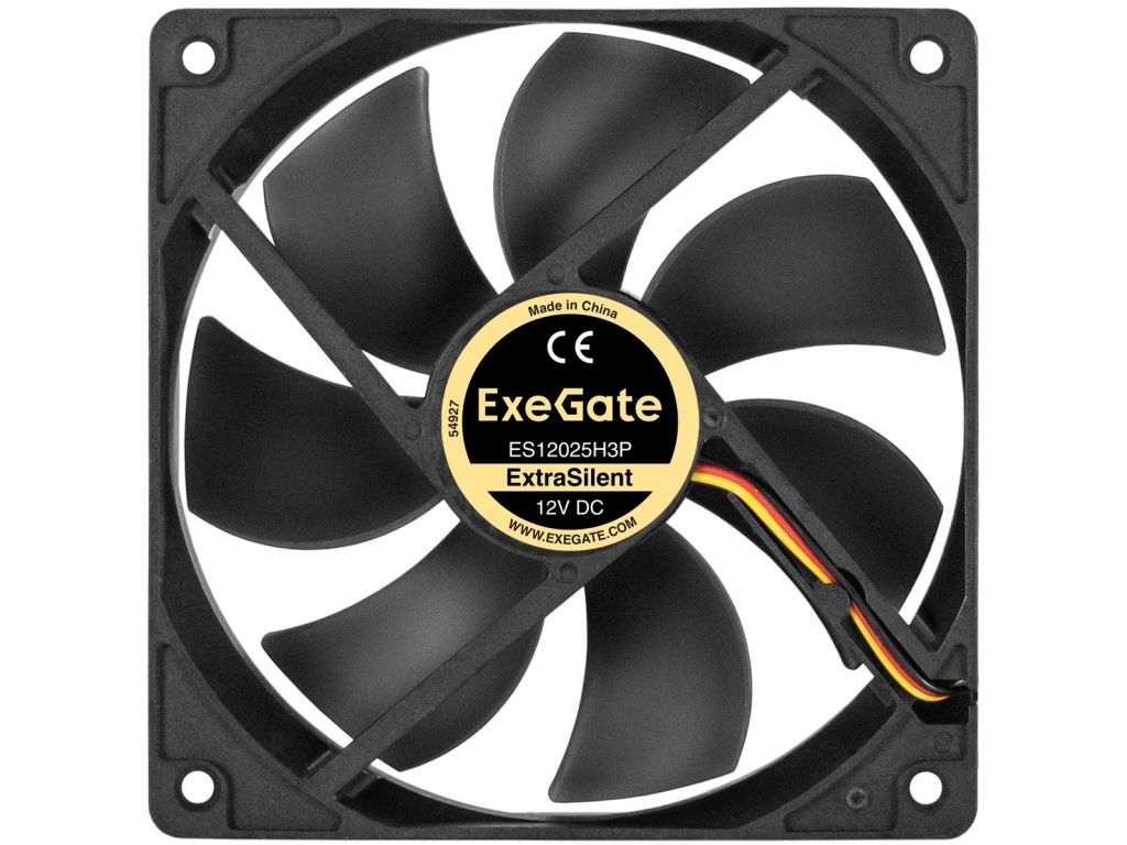 Вентилятор для корпуса ExeGate ExtraSilent ES12025H3P EX297056RUS