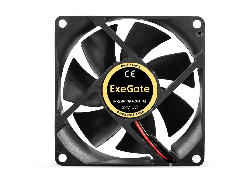 Вентилятор для корпуса ExeGate EX08025S2P-24 EX295206RUS