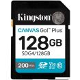 Карта памяти Kingston Canvas Go! Plus SDXC 128GB SDG4/128GB