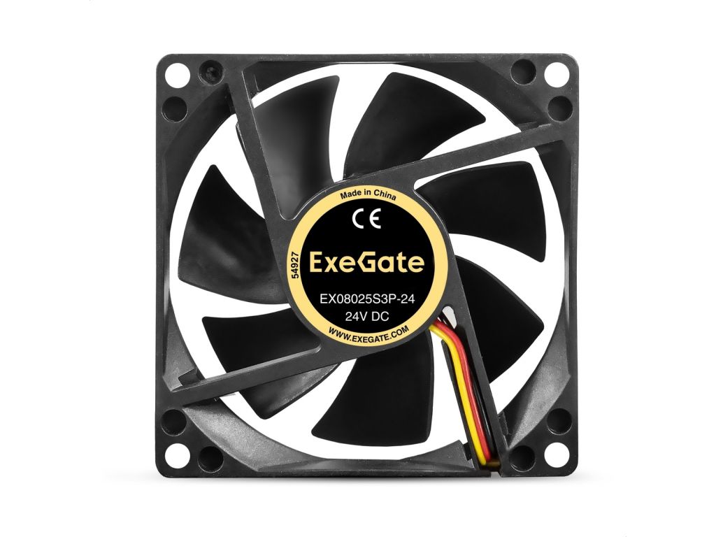 Вентилятор для корпуса ExeGate EX08025S3P-24 EX297083RUS