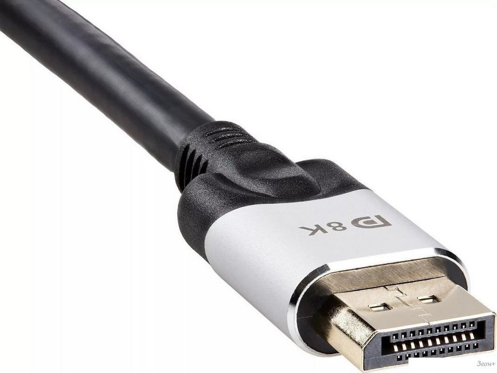 Кабель VCOM CG635-7.5M DisplayPort - DisplayPort (7.5 м, черный/серый)