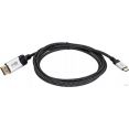 Кабель VCOM CU422VB-1.8 USB 3.1 Type C - DisplayPort (1.8 м, черный/серый)