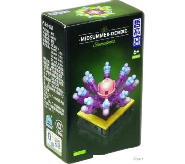 Конструктор Zhe Gao DZ6015-8 Кактус Дебби