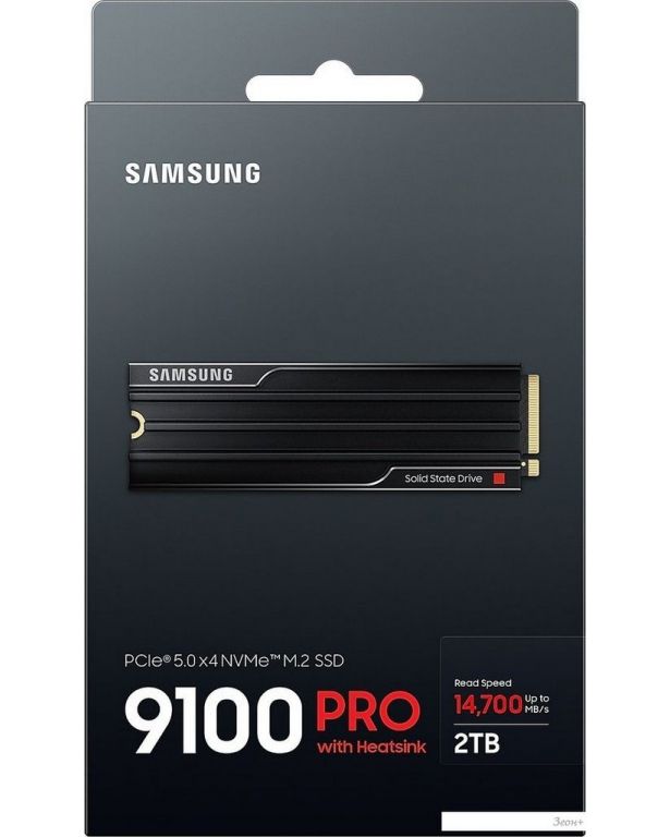 SSD Samsung 9100 Pro с радиатором 2TB MZ-VAP2T0CW