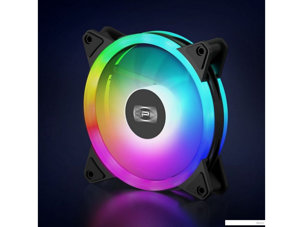 Комплект вентиляторов для корпуса PCCooler F3 T120 ARGB (черный, 3 шт.)
