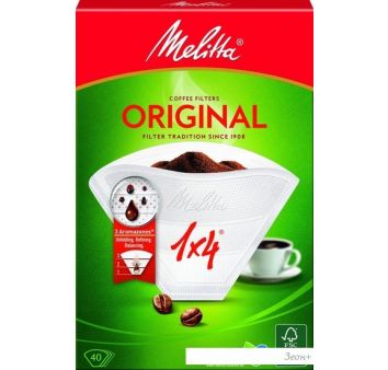 Фильтр для кофе Melitta 1x4-40 Original (белый)