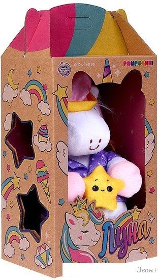 Классическая игрушка Pomposhki Единорожка 7806008