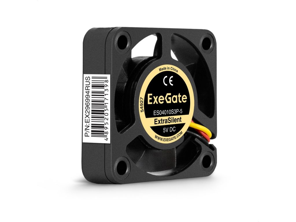 Вентилятор для корпуса ExeGate ExtraSilent ES04010S3P-5 EX296994RUS