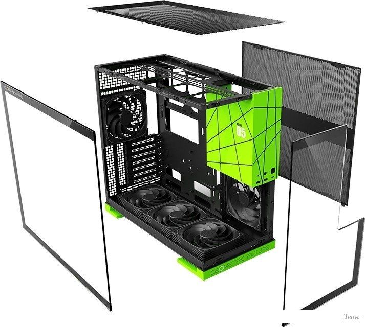 Корпус Geometric Future Model 5 5FAN NV Style Limited Edition
