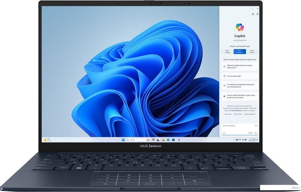 Ноутбук ASUS Zenbook 14 OLED UX3405CA-PP1882