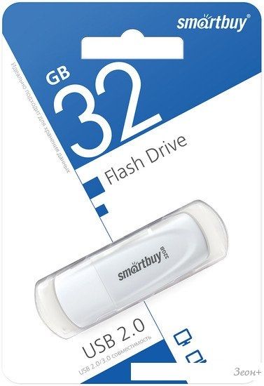 USB Flash SmartBuy Scout 32GB (белый)