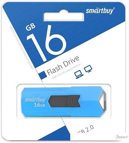 USB Flash Smart Buy Stream 16GB (синий)