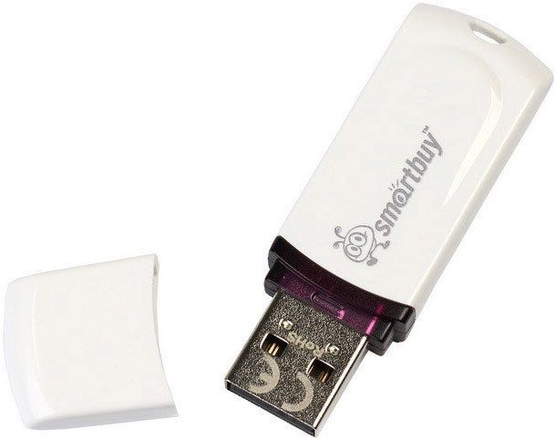 USB Flash Smart Buy Paean 64GB (белый)