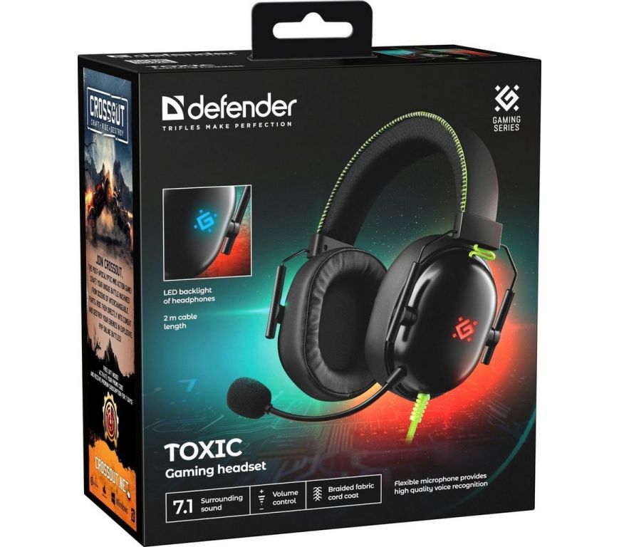 Наушники Defender Toxic