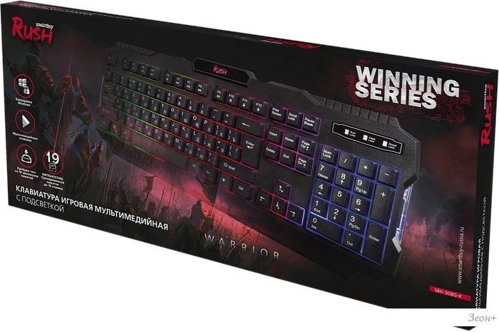 Клавиатура SmartBuy Rush Warrior SBK-308G-K