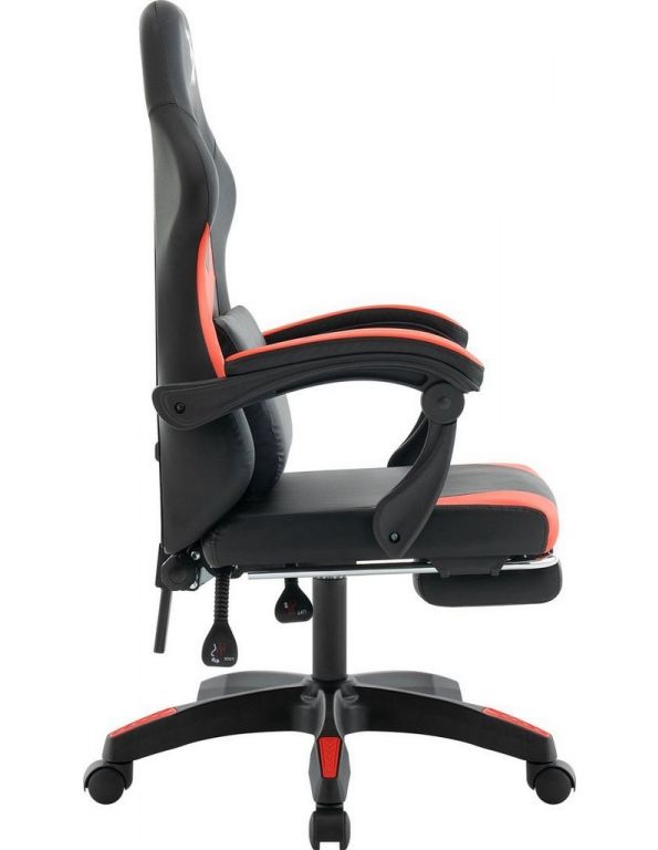 Игровое (геймерское) кресло Defender Runa Pro (черный/красный)