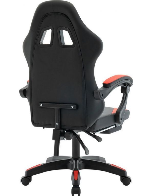 Игровое (геймерское) кресло Defender Runa Pro (черный/красный)