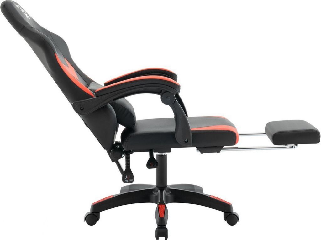 Игровое (геймерское) кресло Defender Runa Pro (черный/красный)