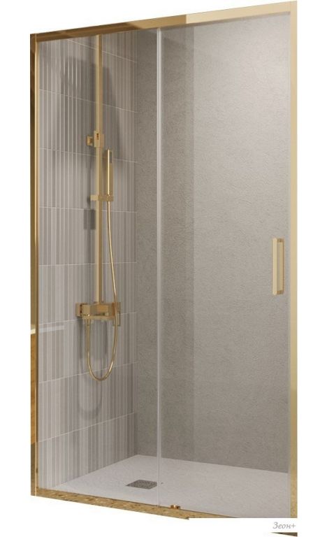 Душевая дверь BelBagno Luce-BF-1-110-C-ORO