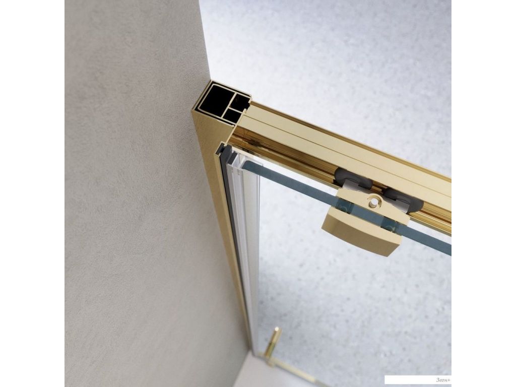 Душевая дверь BelBagno Luce-BF-1-110-C-ORO
