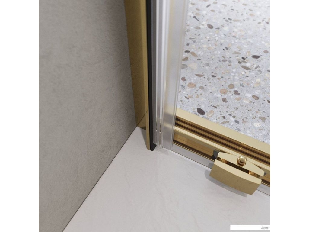 Душевая дверь BelBagno Luce-BF-1-110-C-ORO