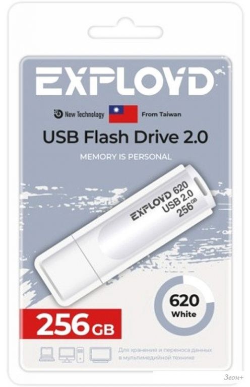 USB Flash Exployd 620 256GB (белый)