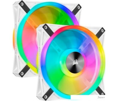   Corsair iCUE QL140 RGB White Dual Pack CO-9050106-WW