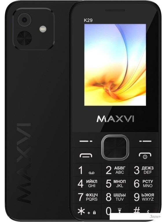 Телефон Maxvi K29 (черный)