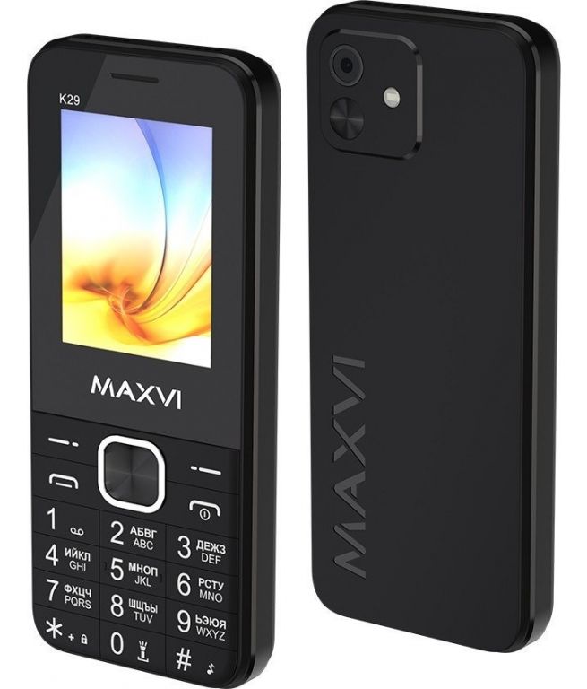 Телефон Maxvi K29 (черный)