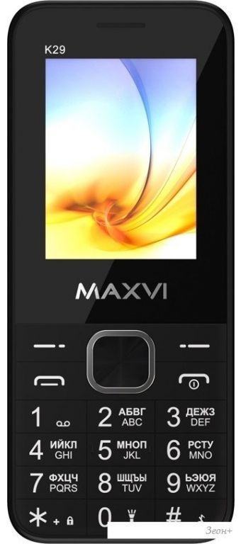 Телефон Maxvi K29 (черный)
