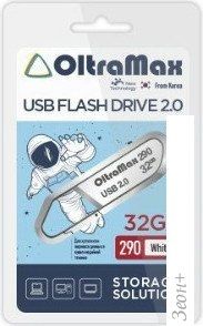 USB Flash OltraMax 290 32GB (белый)