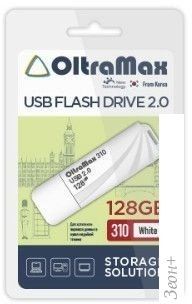 USB Flash OltraMax 310 128GB (белый)