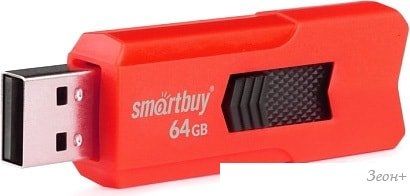 USB Flash Smart Buy Stream 64GB (красный)