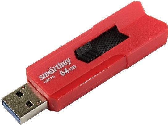 USB Flash Smart Buy Stream 64GB (красный)