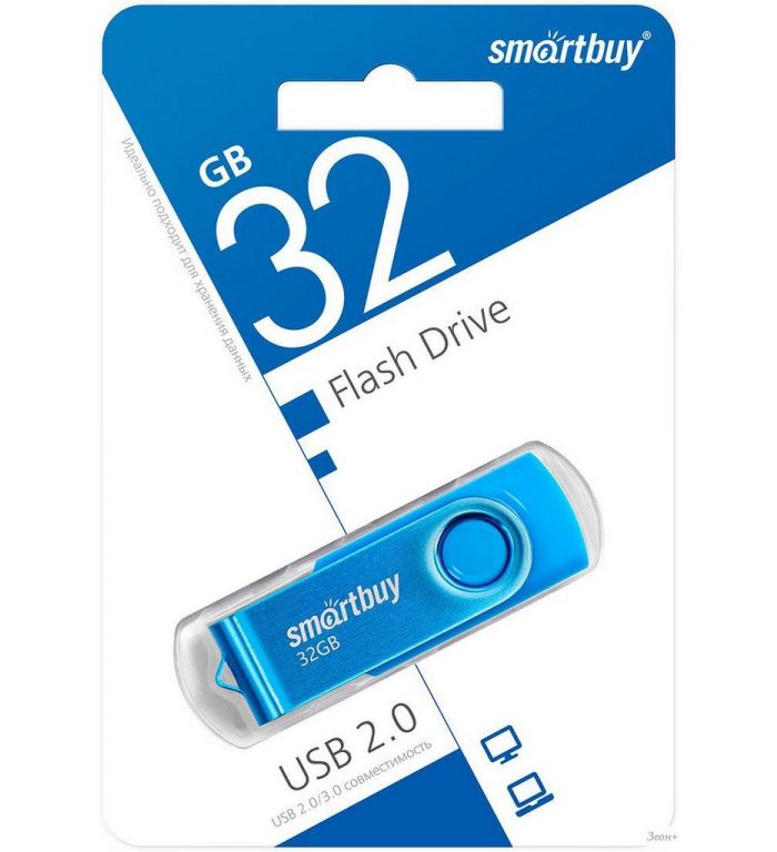 USB Flash SmartBuy Twist 32GB (синий)