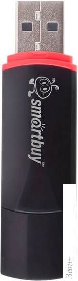 USB Flash Smart Buy Crown Black 64GB (SB64GBCRW-K)