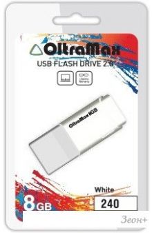USB Flash Oltramax 240 8GB () [OM-8GB-240-White]