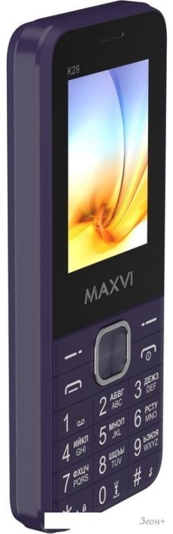 Телефон Maxvi K29 (фиолетовый)