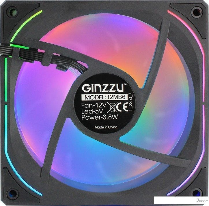 Вентилятор для корпуса Ginzzu 12MB6