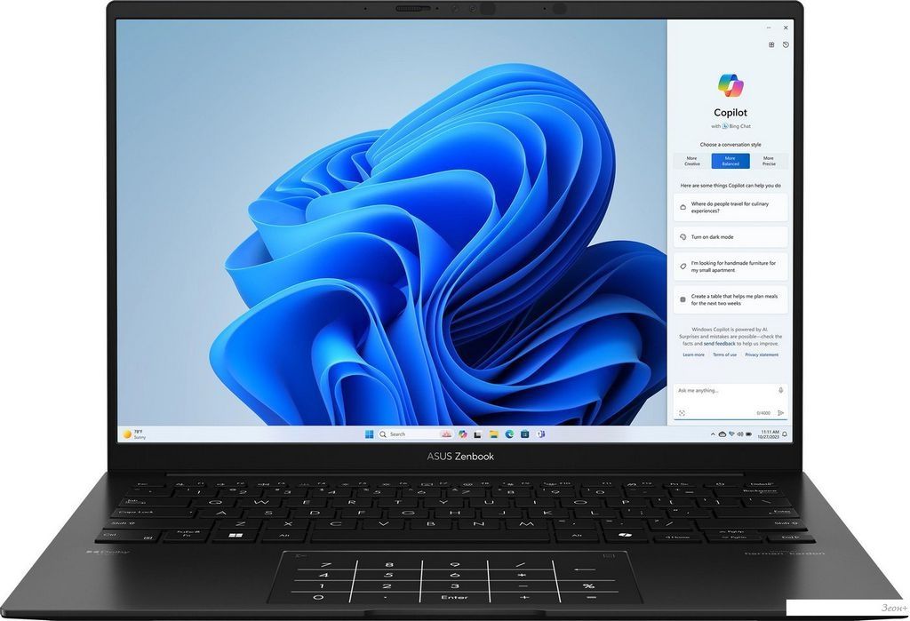 Ноутбук ASUS Zenbook 14 OLED UM3406KA-QD213W