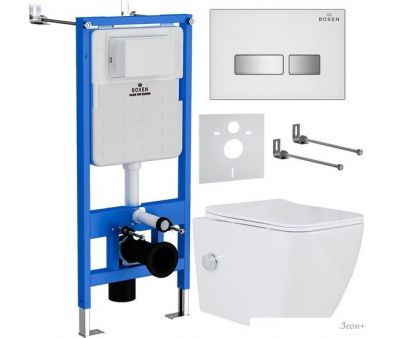   Roxen Cube Bidet One Rimless 6  1 StounFix Slim 640526 ( )