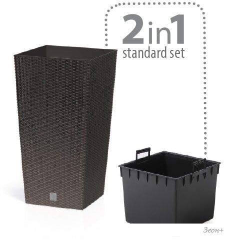 Prosperplast Rato Square DRTS400-S449 (белый)